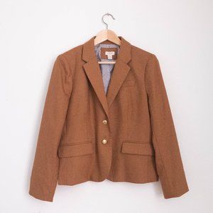 Petite Schoolboy blazer in camel
